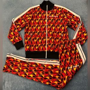 Palm Angels Flame-Print Tracksuit (Limited Edition)